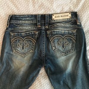 Rock revival bootcut jeans